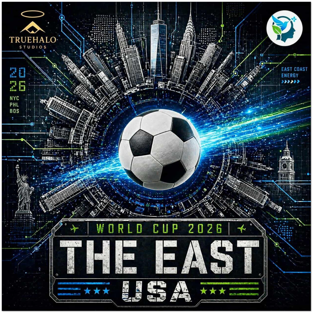 World Cup 2026 The East - Fine Art Poster