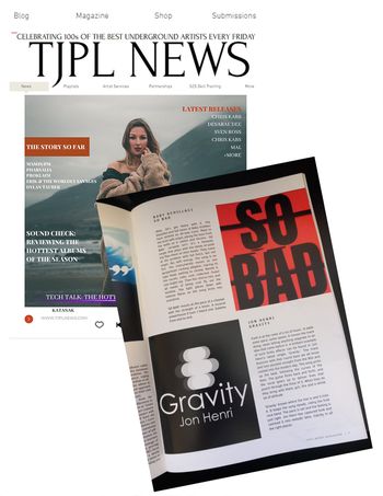 TJPL News Review: Jon Henri - Gravity
