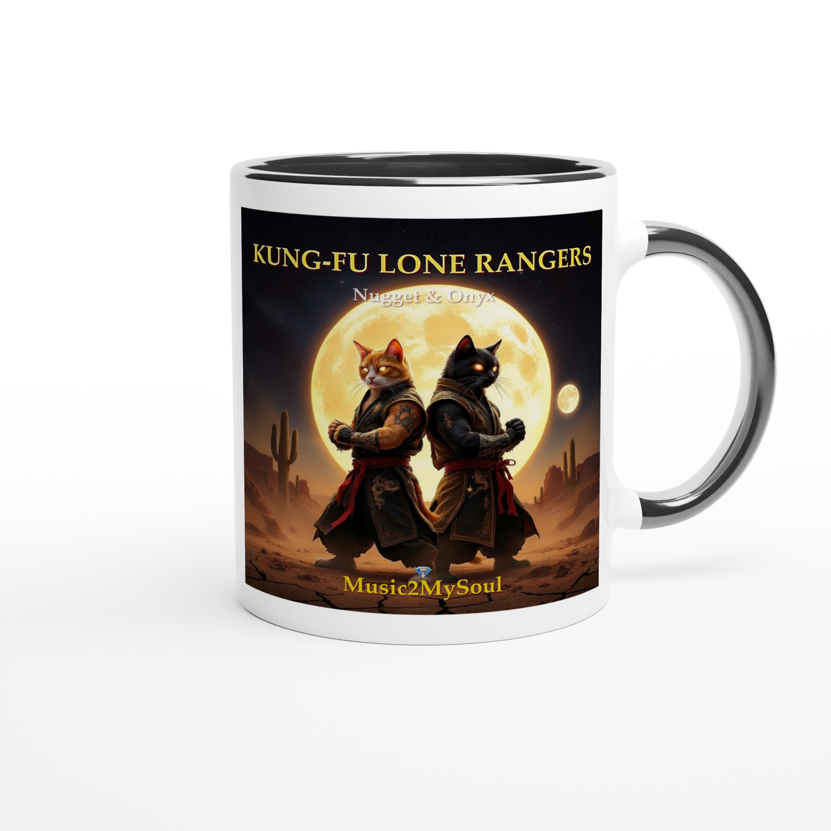 Kung-Fu Lone Rangers Nugget & Onyx - Ceramic Mug