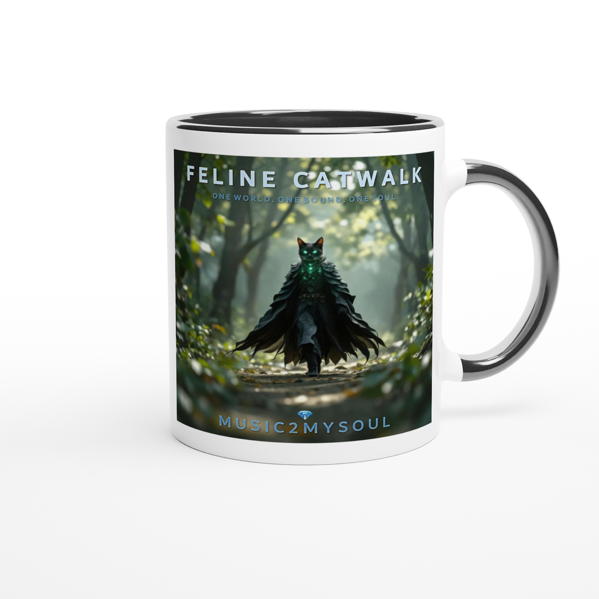 Feline Catwalk - Ceramic Mug