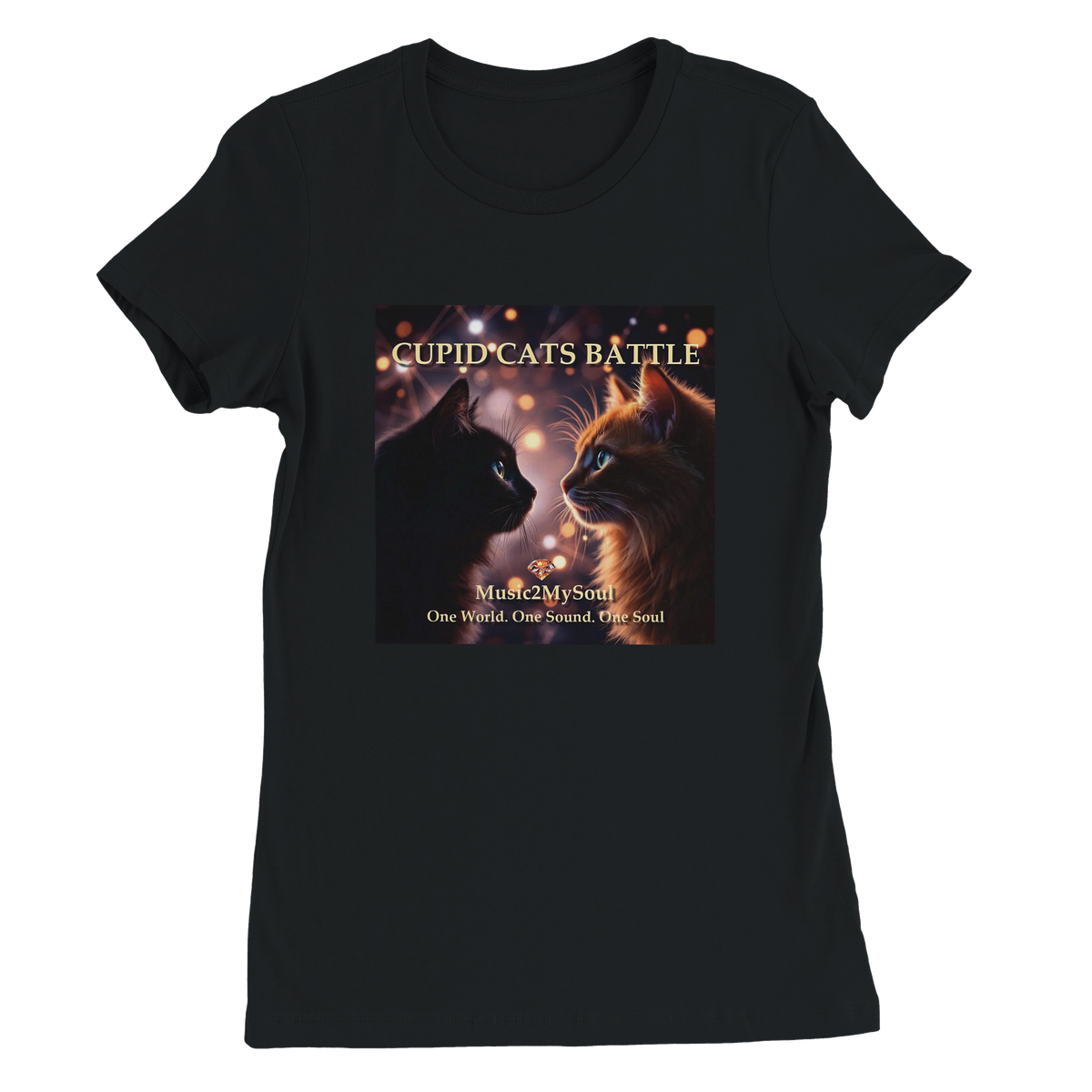 Cupid Cats - Women’s Cut T-Shirt