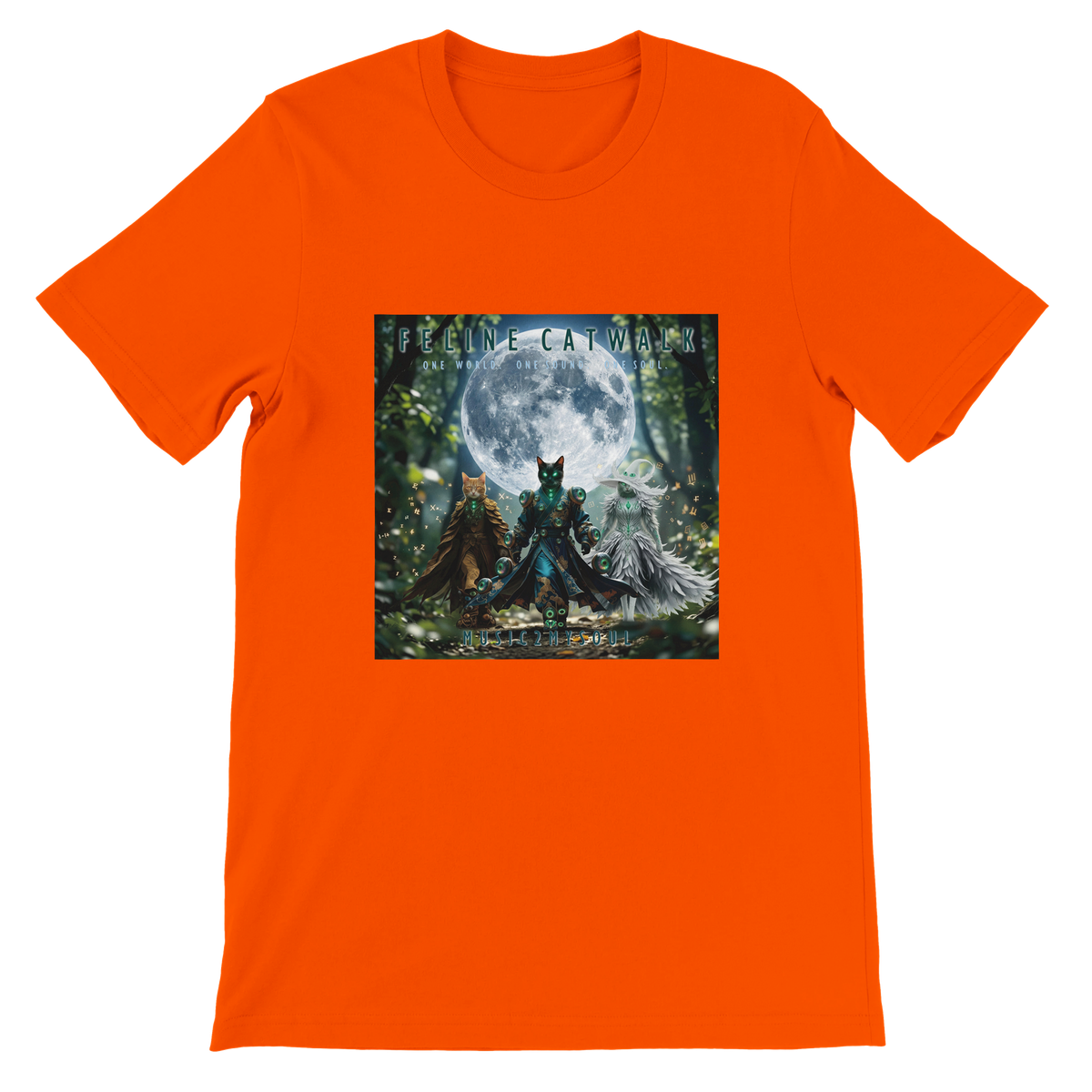 Feline Catwalk - Unisex T-Shirt
