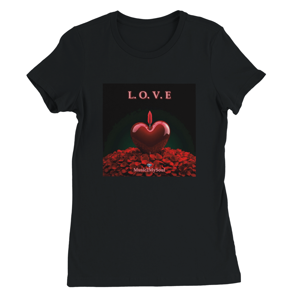 L. O. V. E. - Women’s Cut T-Shirt