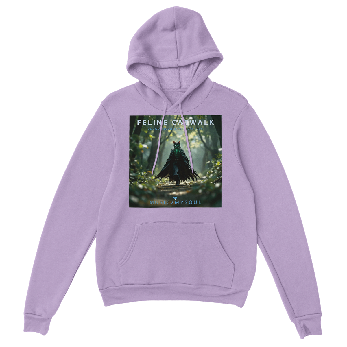 Feline Catwalk - Classic Unisex Pullover Hoodie