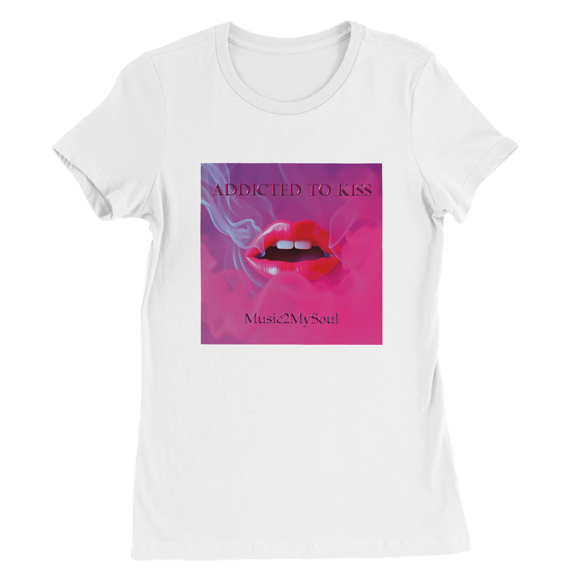 Addicted To Kiss - Women’s Cut T-Shirt