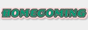 Retro Homecoming Sticker