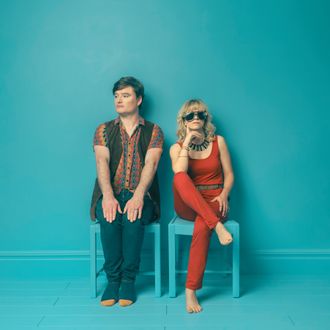 Image of The Duffins. Husband and wife rock duo from Glasgow, Scotland.
