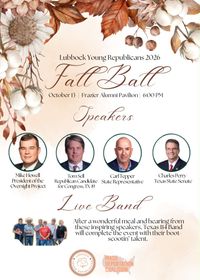 Lubbock Young Republicans' Fall Ball 2026