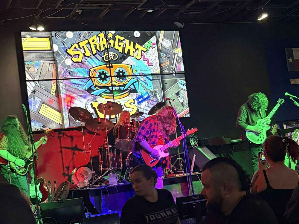 Straight to VHS performing at the Maverick in Carrollton on 12/13/2025.