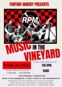 RPM @ Fortino Winery