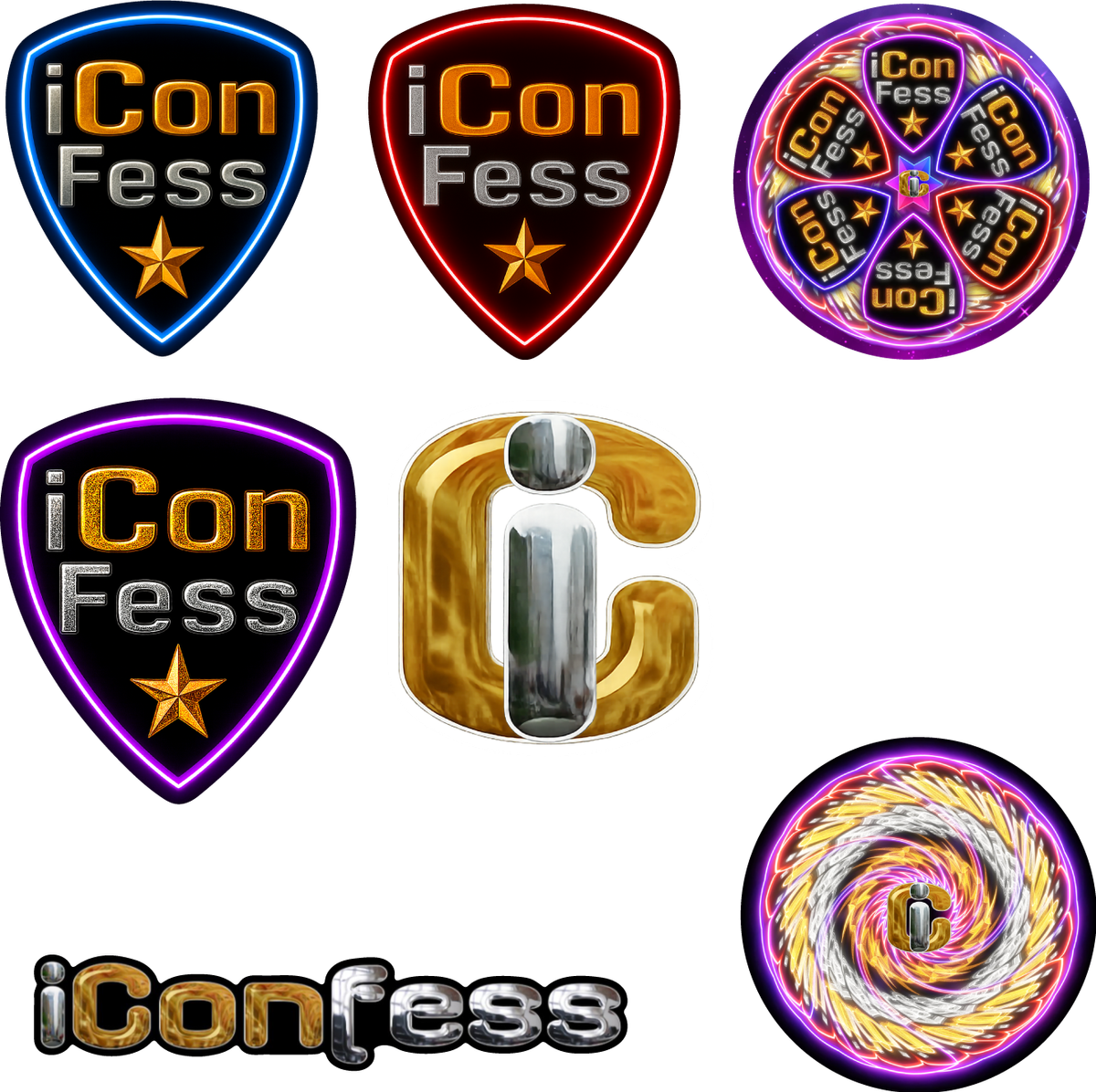 Limited Edition iConfess Sticker Pack