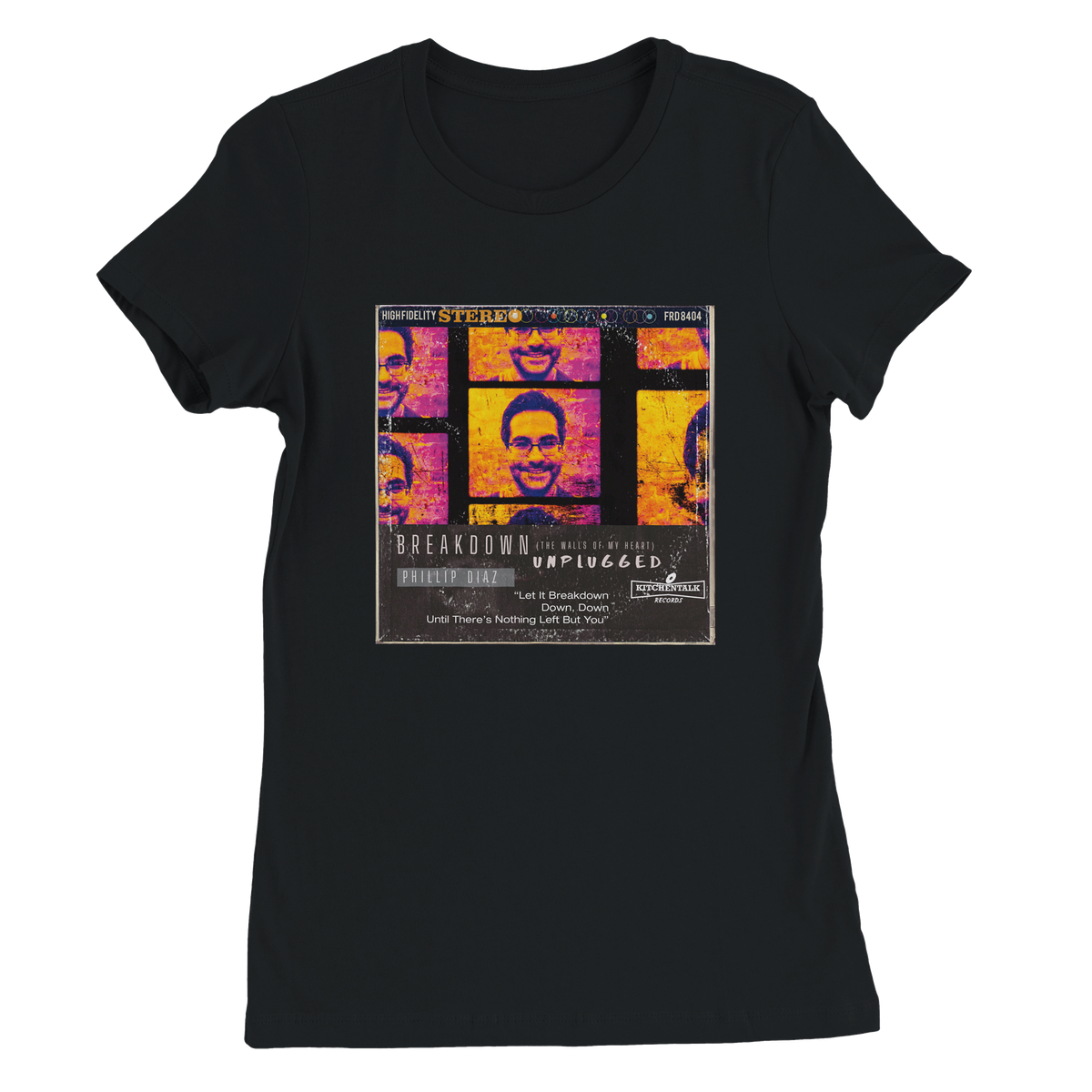 Breakdown (The Walls of My Heart) - Women’s Cut T-Shirt