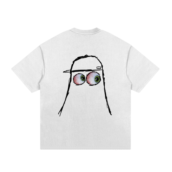 SBK x Shaka wear drop shoulder baggy eyeball T
