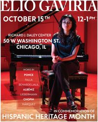 Piano Solo Recital Daley Plaza 