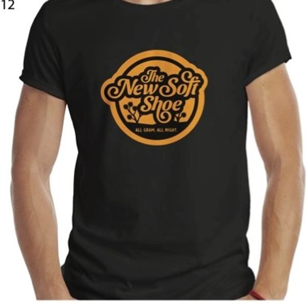 Black/yellow The New Soft Shoe t-shirt