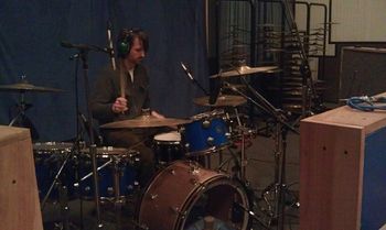 Tracking at Right Coast Recording, Columbia PA.

