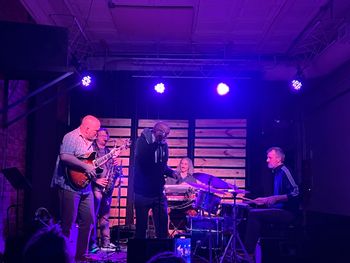 The What Four plus Terry Brown. Spot on Kirk, Roanoke VA
