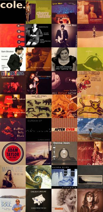 Composite of studio recordings done, up to about 2019.
