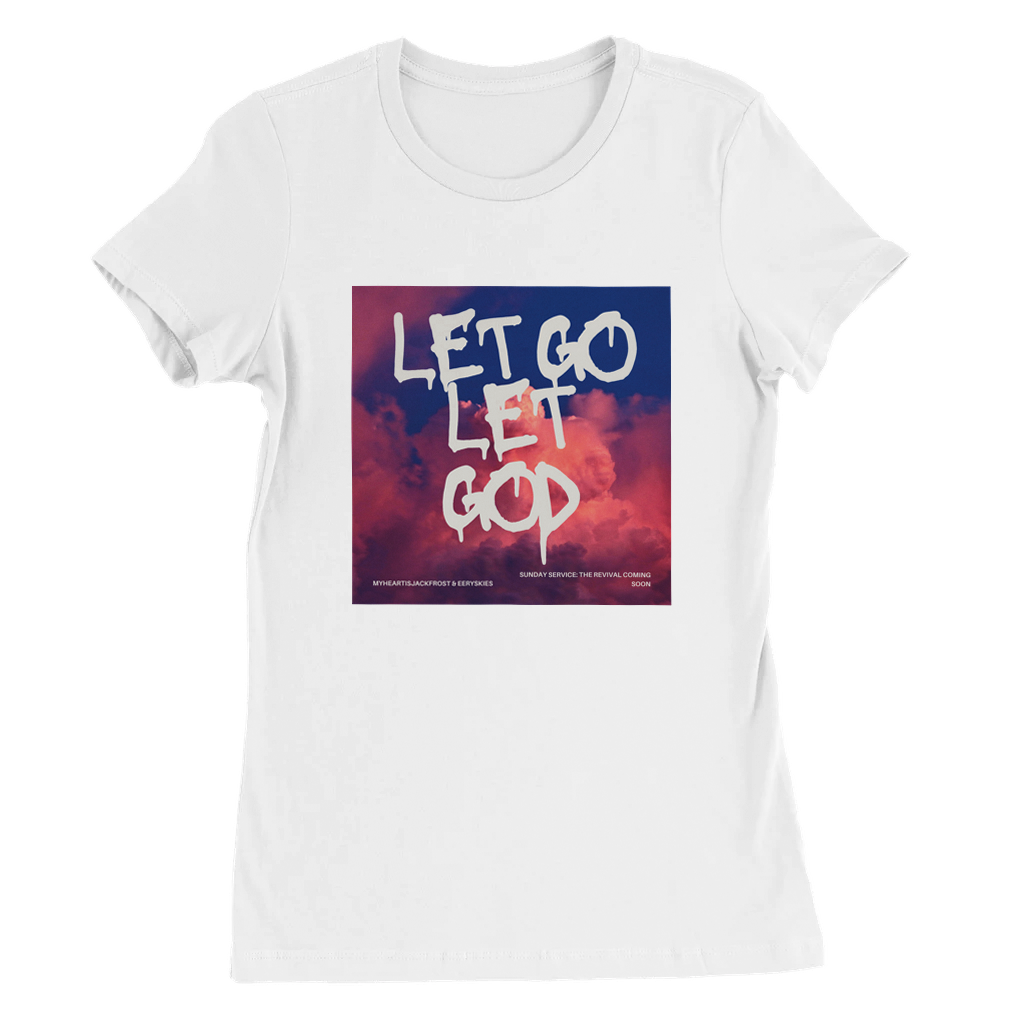 Let Go Let God - Women’s Cut T-Shirt