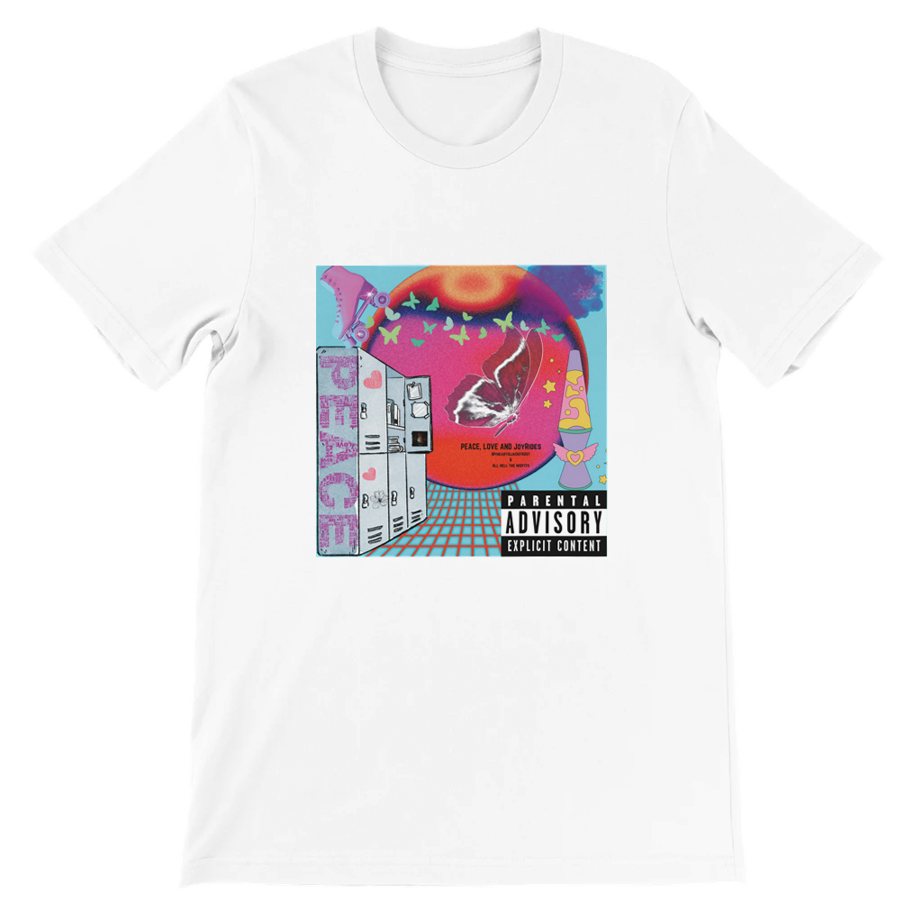 Peace Love and Joyrides - Unisex T-Shirt