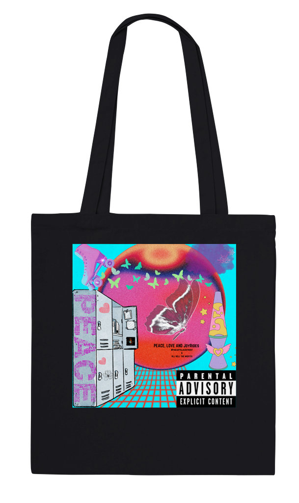 Peace Love and Joyrides - Tote bag