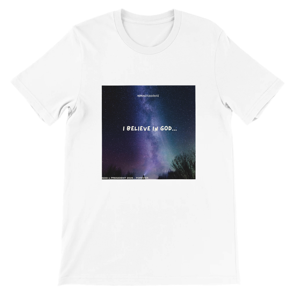 I believe in God (feat. eeryskies.) [Radio Edit] - Unisex T-Shirt
