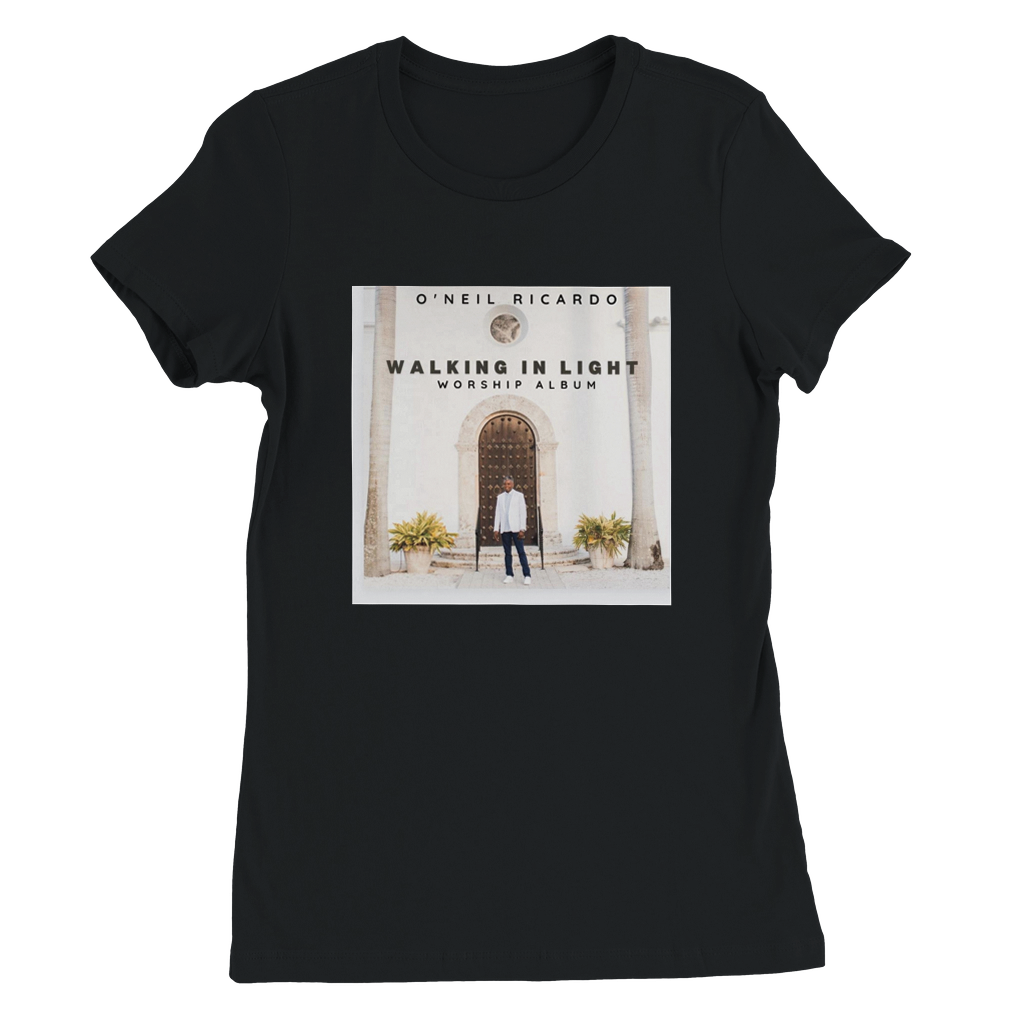 O&#39;Neil Ricardo Walking In Light Worship Album - Women&rsquo;s Cut T-Shirt