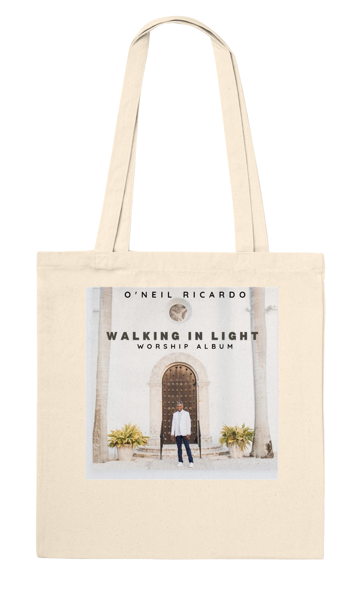 O&#39;Neil Ricardo Walking In Light Worship Album - Tote bag