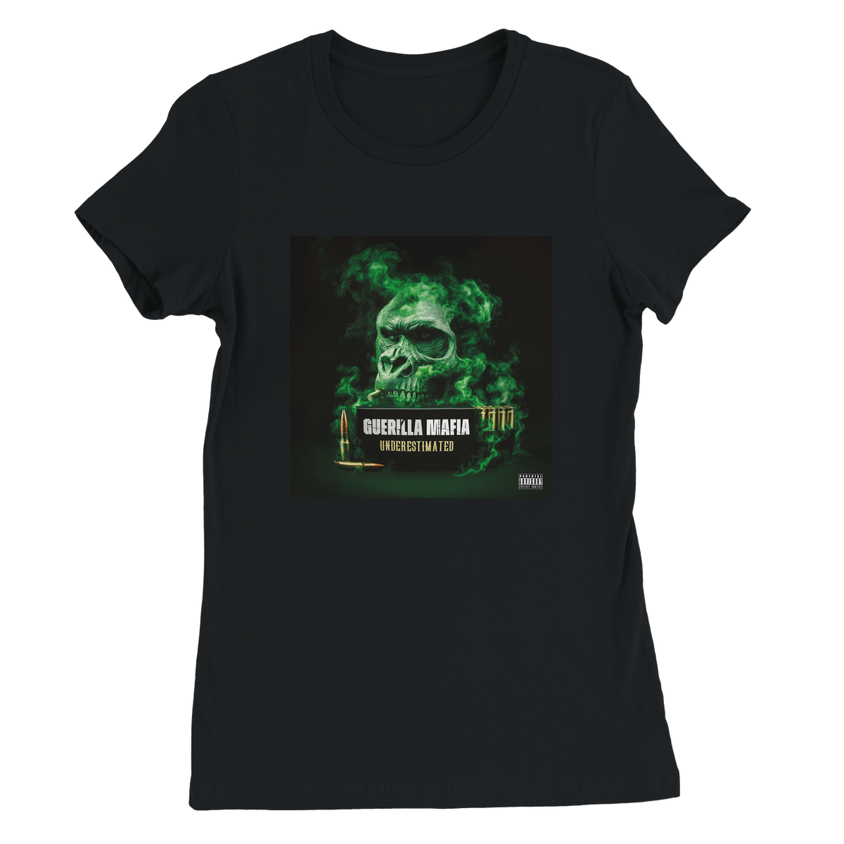 Guerilla Mafia Underestimated - Women’s Cut T-Shirt