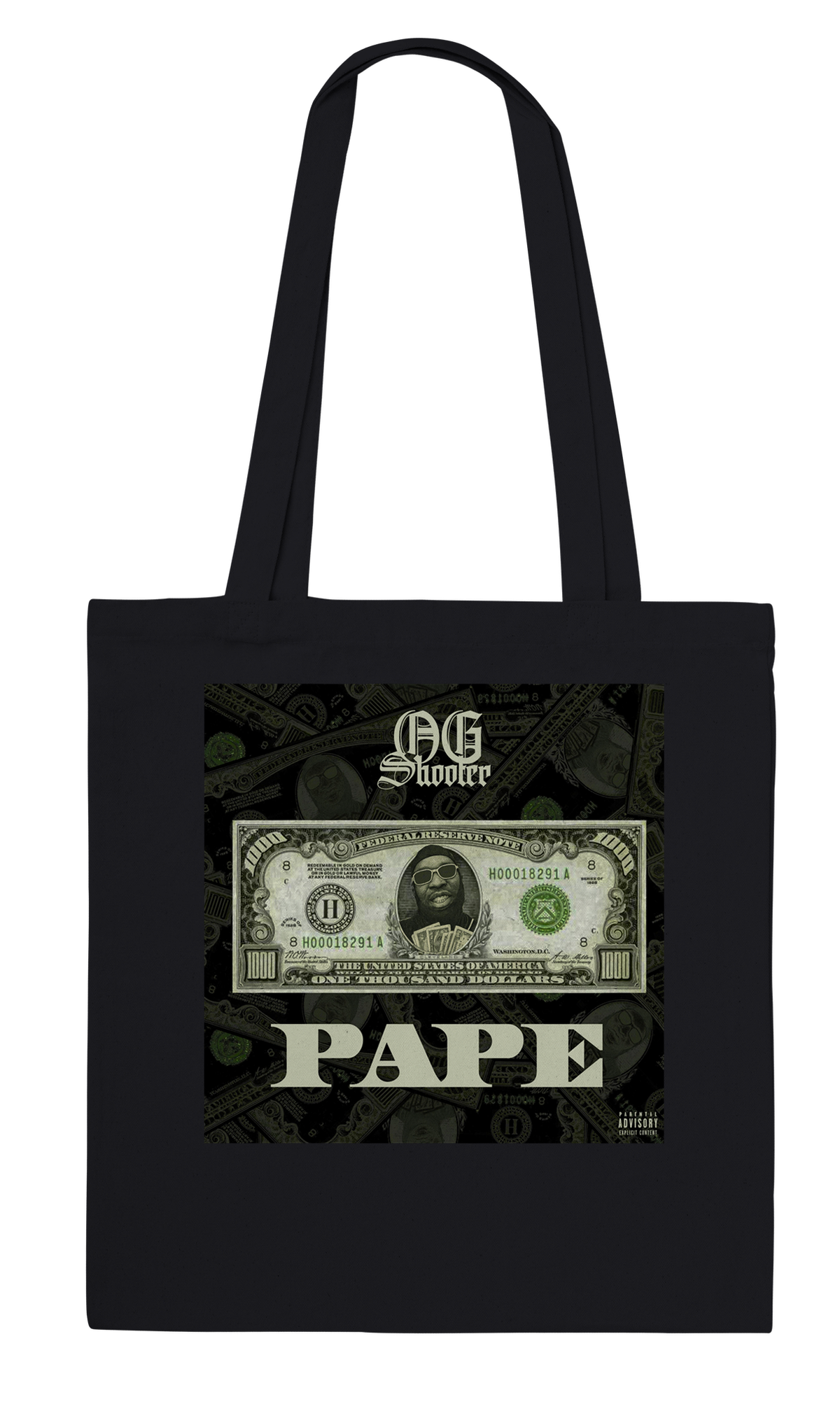 Pape (feat Og Shoota) - Tote bag