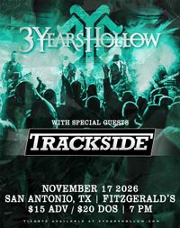 Trackside w/ 3 Years Hollow