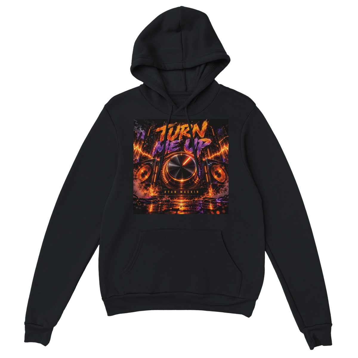 Turn Me Up - Classic Unisex Pullover Hoodie