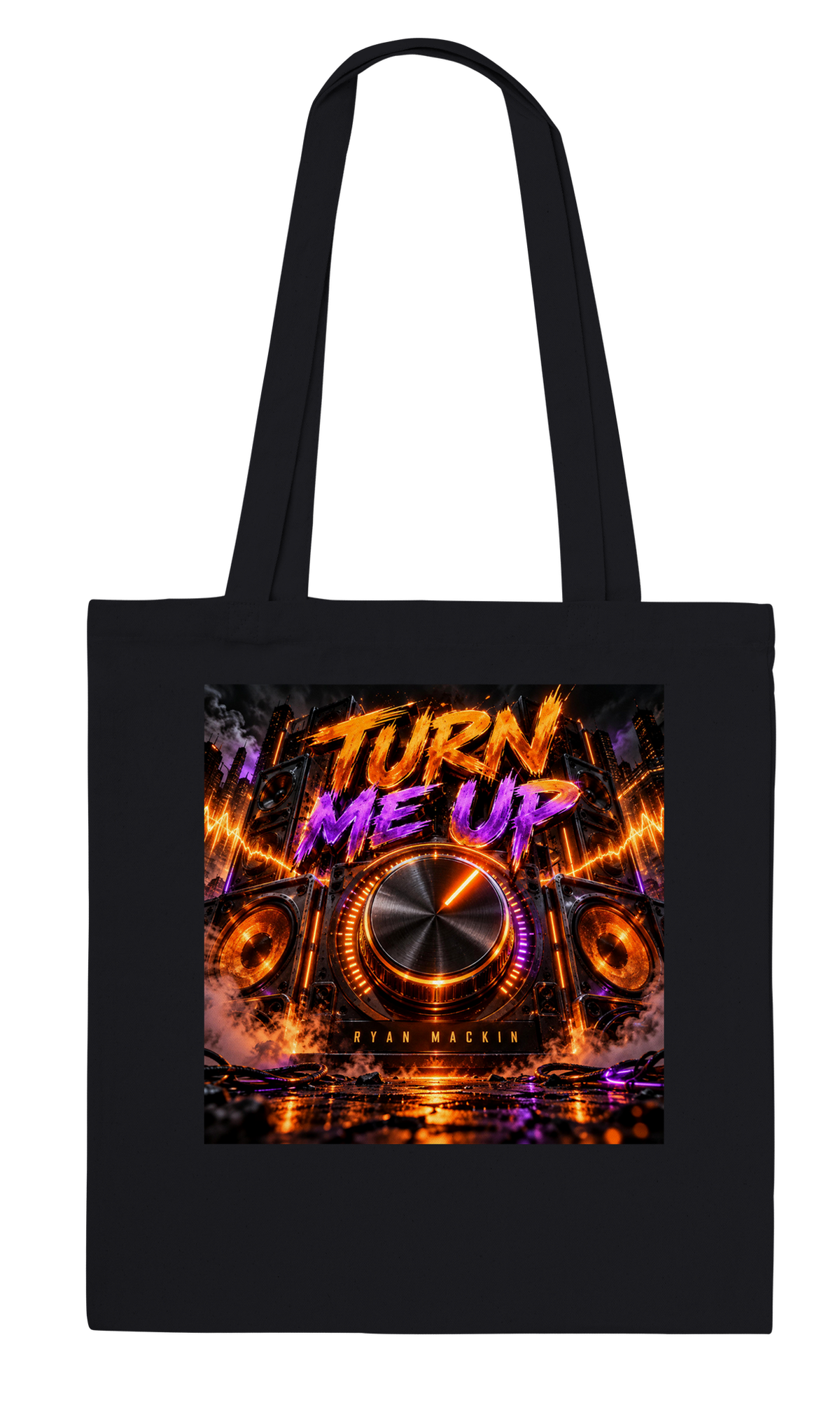 Turn Me Up - Tote bag