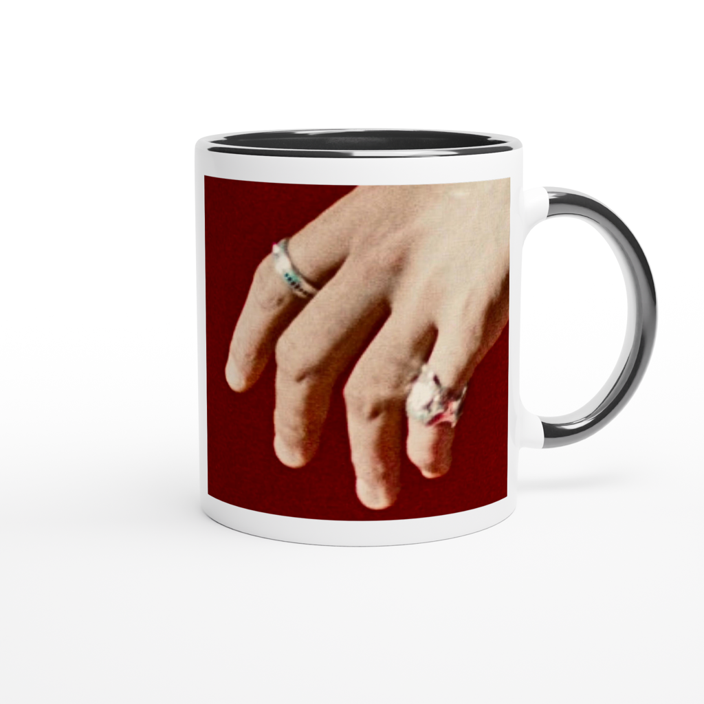 till the end of time (kiss my neck) - Ceramic Mug