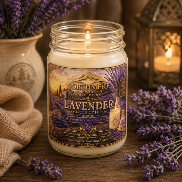 Lavender 10oz Mason Jar
