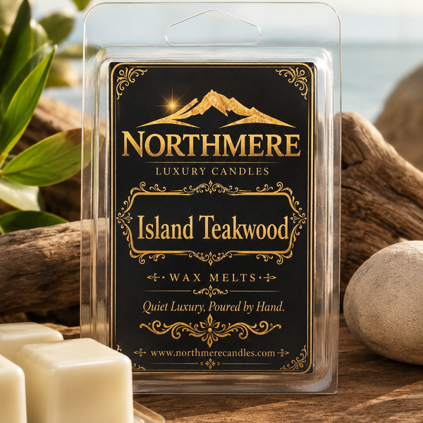 Island Teakwood 2.4oz Luxury Wax Melts