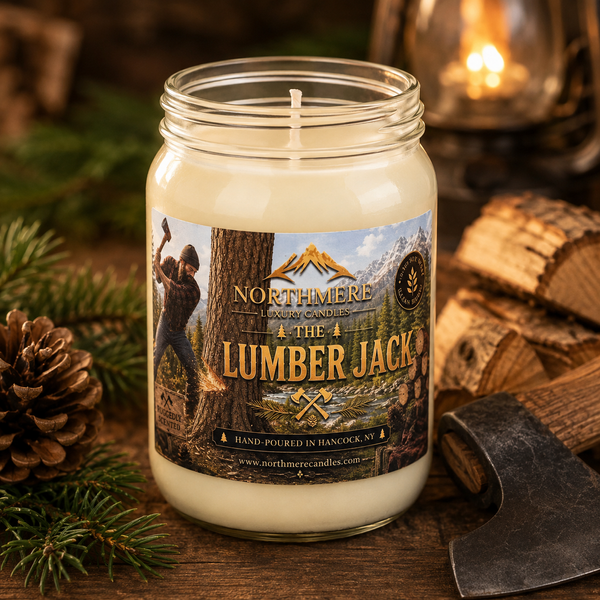 The Lumber Jack 10oz Mason Jar Candle