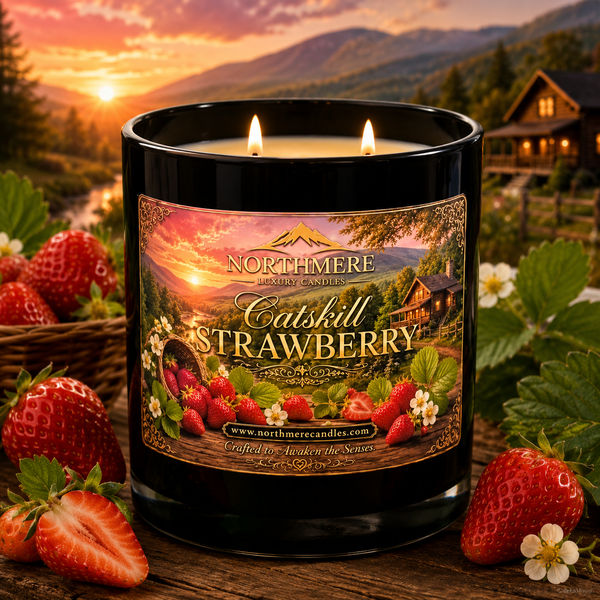 Catskill Strawberry 12oz Candle