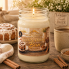 Cinnamon Bun 10oz Mason Jar Candle