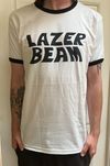 White / Black Ringer T Shirt