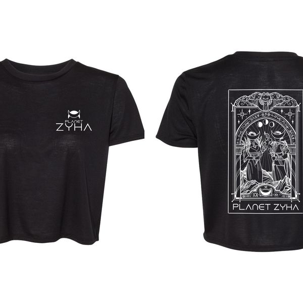 Canvas Crop Top Magick Tarot
