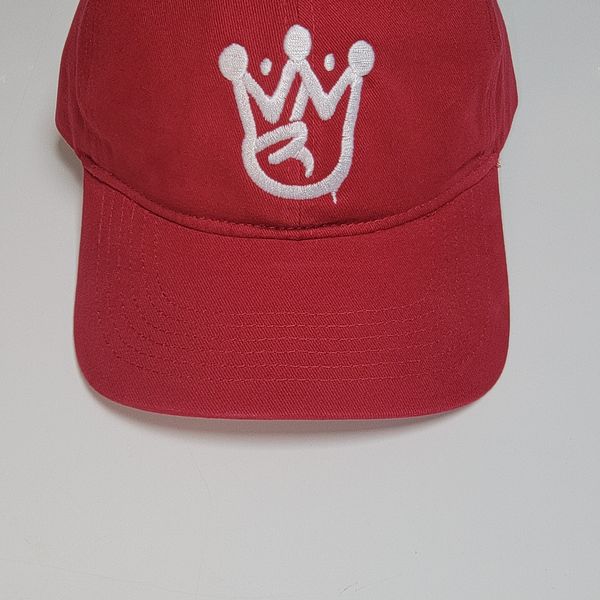 Red DubCrown Athletic Hat