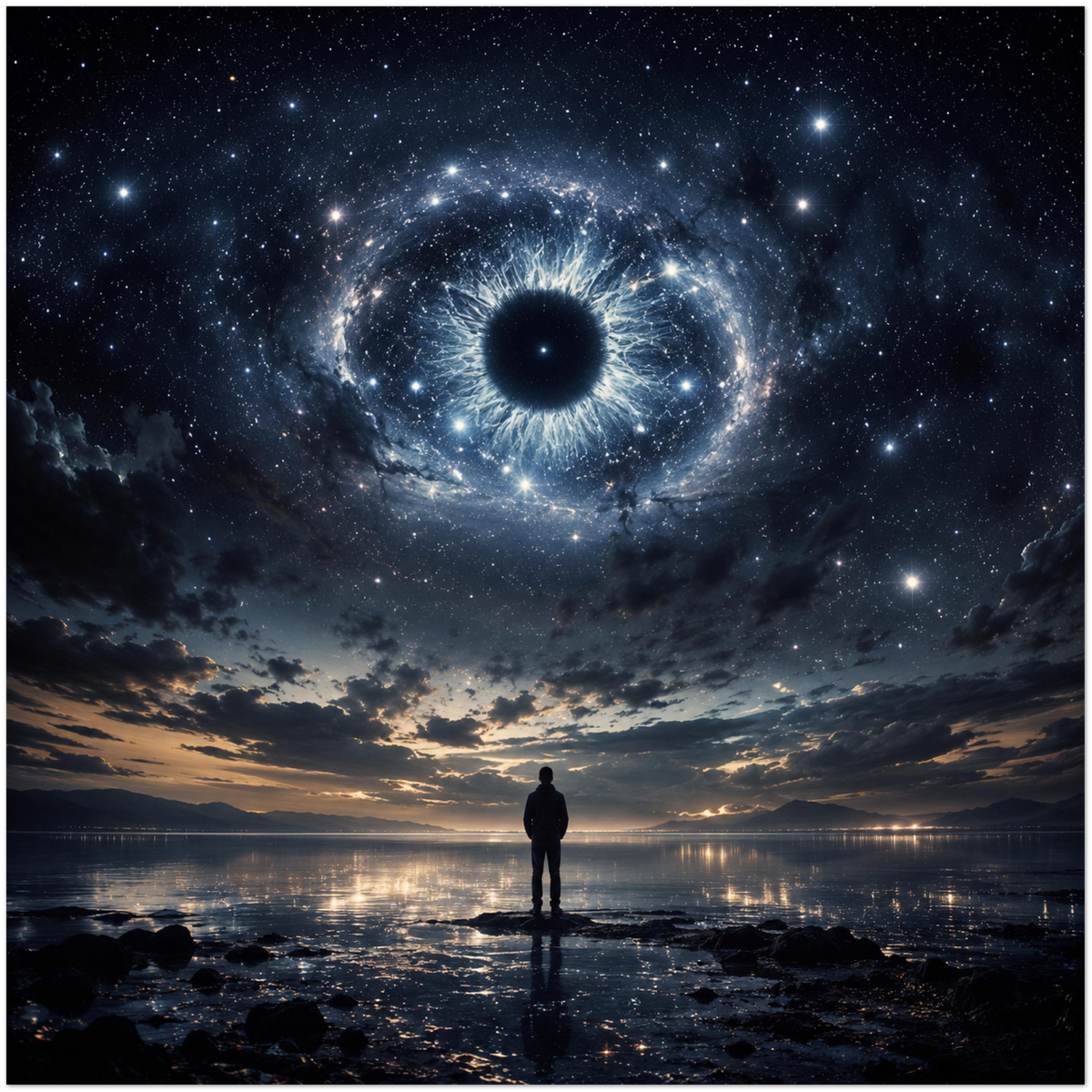 The Stars Blinked Back - Fine Art Poster