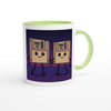 If a Floppy Had More Space for Music, Vol. 10 - Retro Robot Date - Ceramic Mug