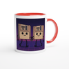 If a Floppy Had More Space for Music, Vol. 10 - Retro Robot Date - Ceramic Mug
