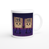 If a Floppy Had More Space for Music, Vol. 10 - Retro Robot Date - Ceramic Mug
