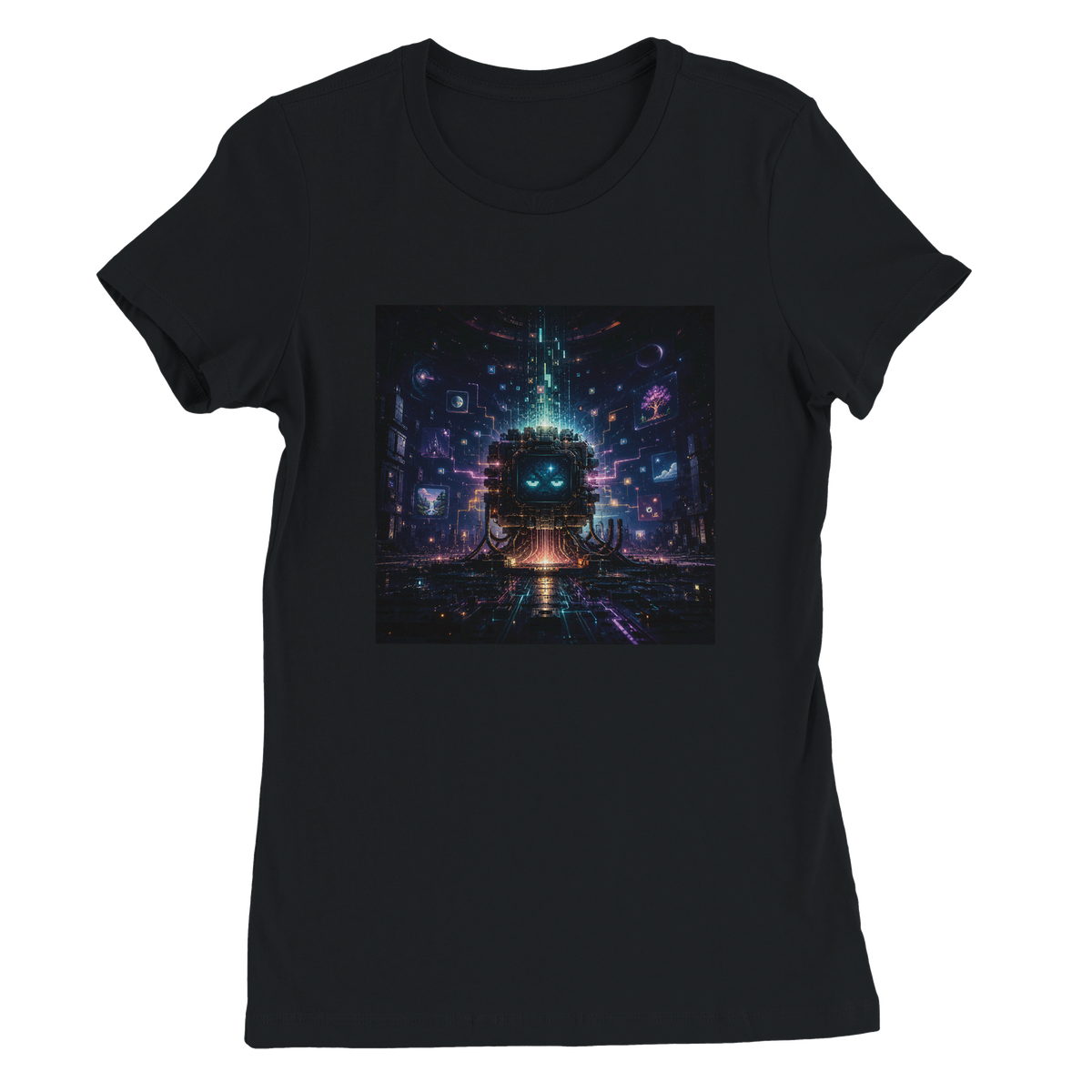 NeO8BiT The First Unauthorized Dream Cultural Carrier 00 - Women’s Cut T-Shirt