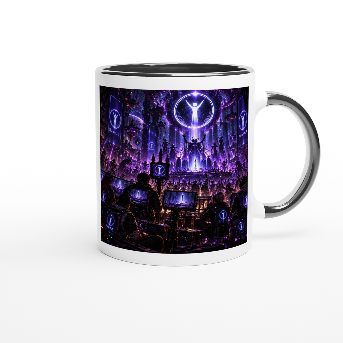 By the Time QuantuF Comes, No One Will Be Left to Sing - Ceramic Mug