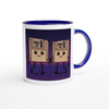 If a Floppy Had More Space for Music, Vol. 10 - Retro Robot Date - Ceramic Mug