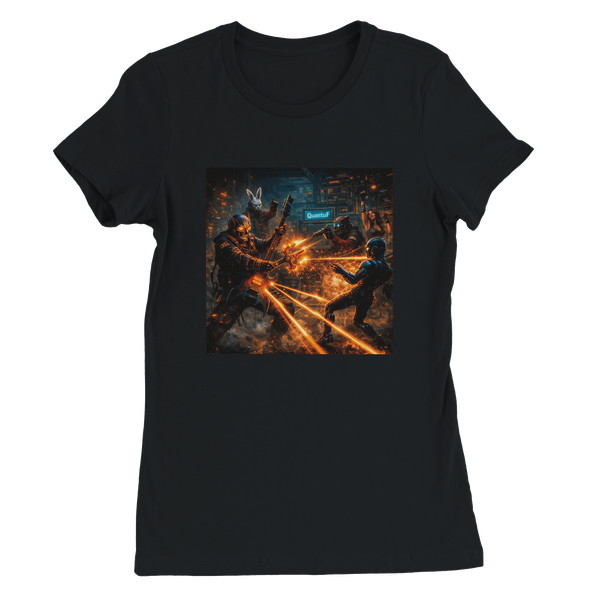 Dance Like QuantuF Can Bleed - Women’s Cut T-Shirt